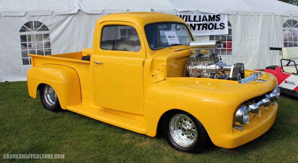 Yellow pickup 