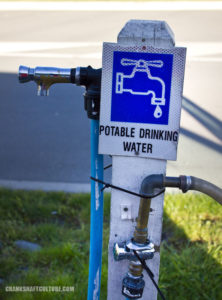Potable drinking water can be hard to find.