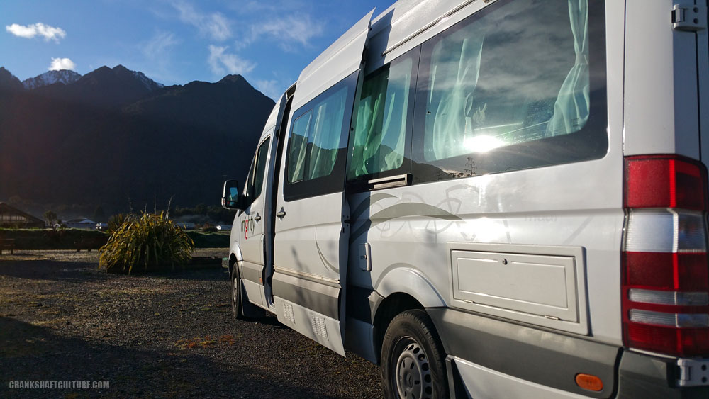 Vanlife Fox Glacier New Zealand