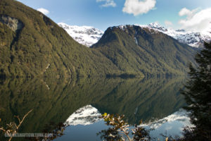 Lake in Fiordland National Park