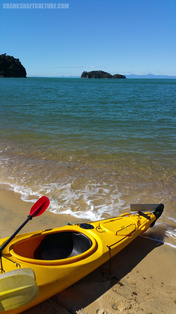 Kayak on the Tasman Sea