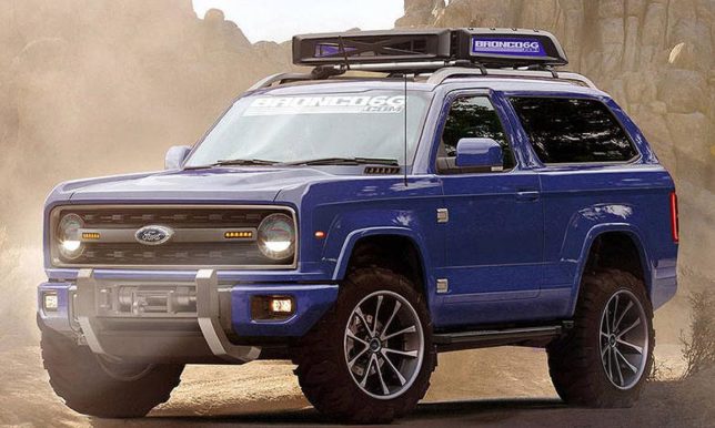 2020 Ford Bronco Rendering