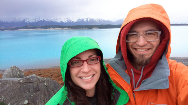 At Lake Tekapo