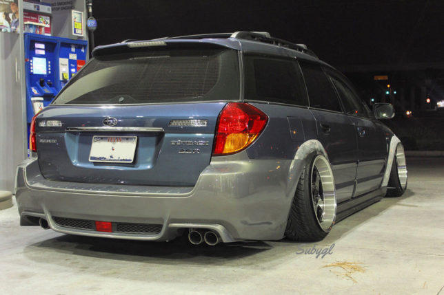 Slammed Subaru Outback Wagon - CRANKSHAFT CULTURE