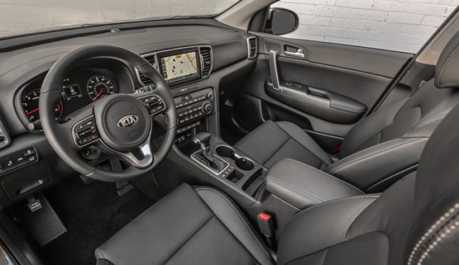 2017 Kia Sportage Interior