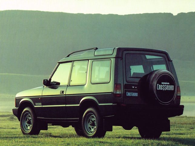 Honda Crossroad was a Land Rover Discovery