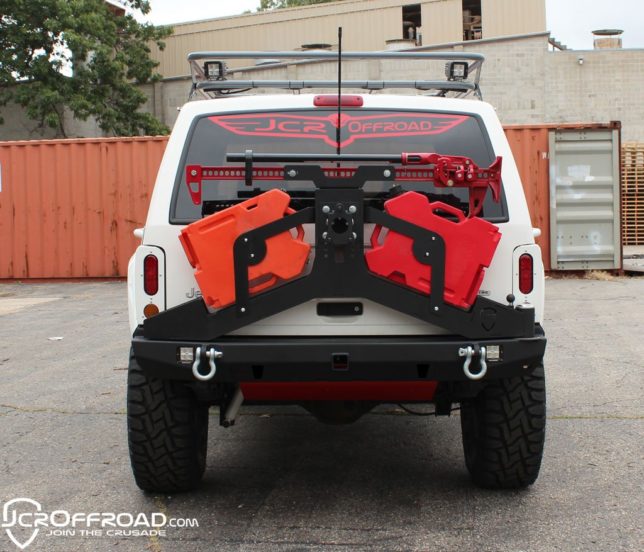 JCR Offroad Rear Vanguard Bumper and Tire Carrier