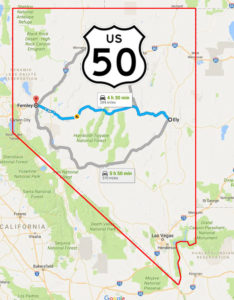 US 50 Map