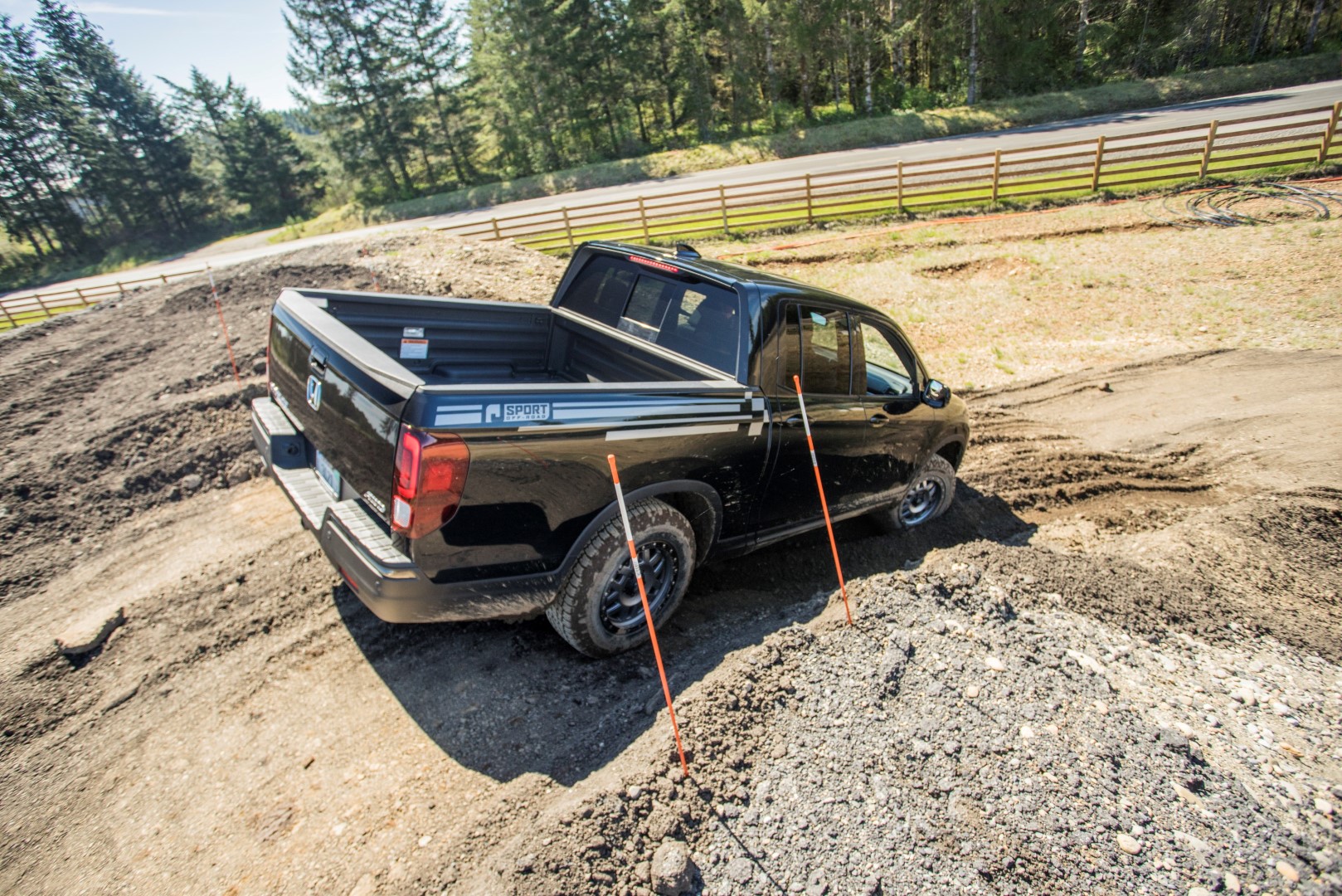 Honda Ridgeline off road