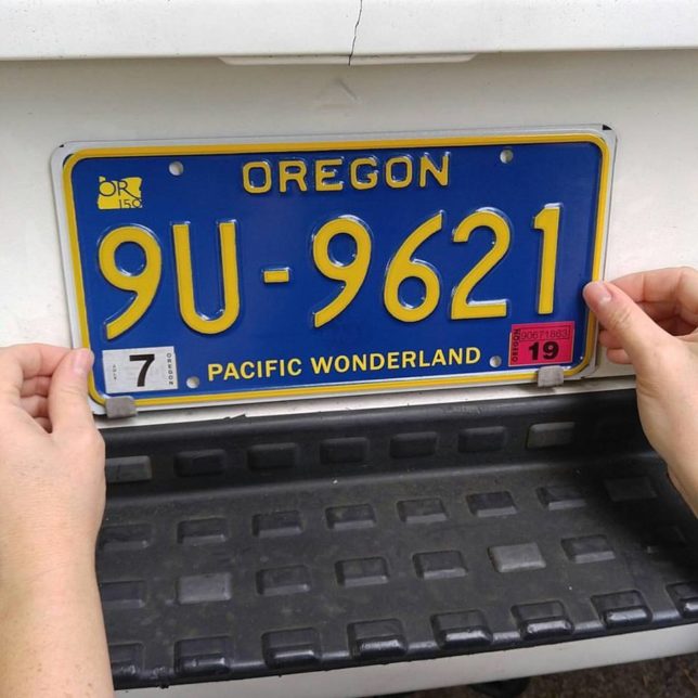 Oregon Pacific Wonderland Plates