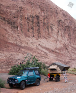 A good camp spot in Moab, UT