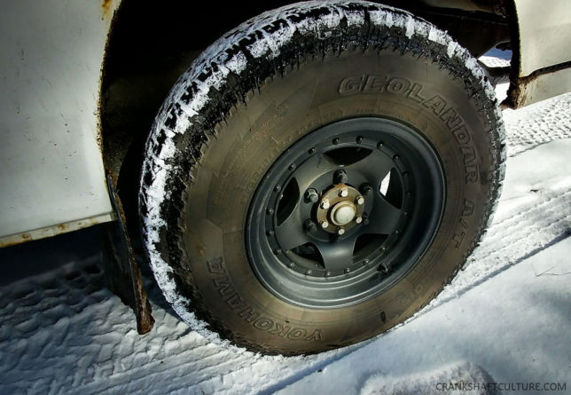 Yokohama Geolandar A/T G015 in snow