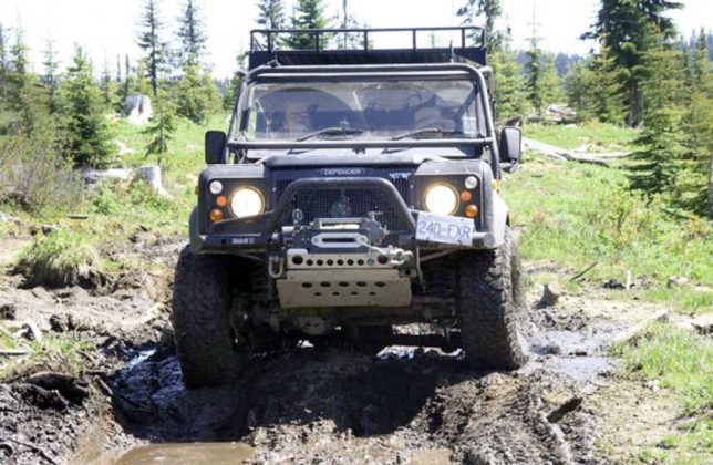 Wheeling Canada's famous Whipsaw Trail.