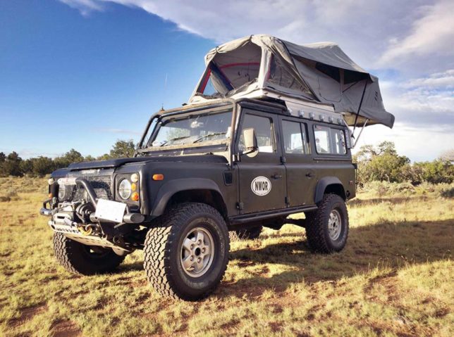 Land Rover Defender 110 with AT Habitat
