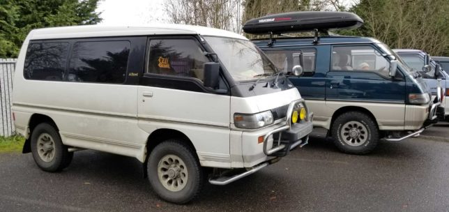 Mitsubishi Delica L300 L400 4WD turbo diesel