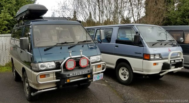 Mitsubishi Delica L300 L400 4WD turbo diesel