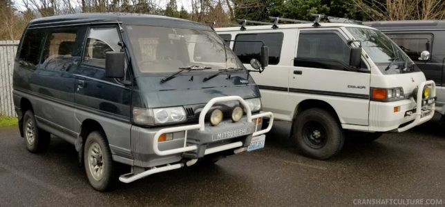 Mitsubishi Delica L300 L400 4WD turbo diesel