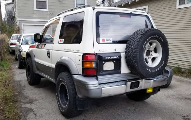 1992 Pajero rear end