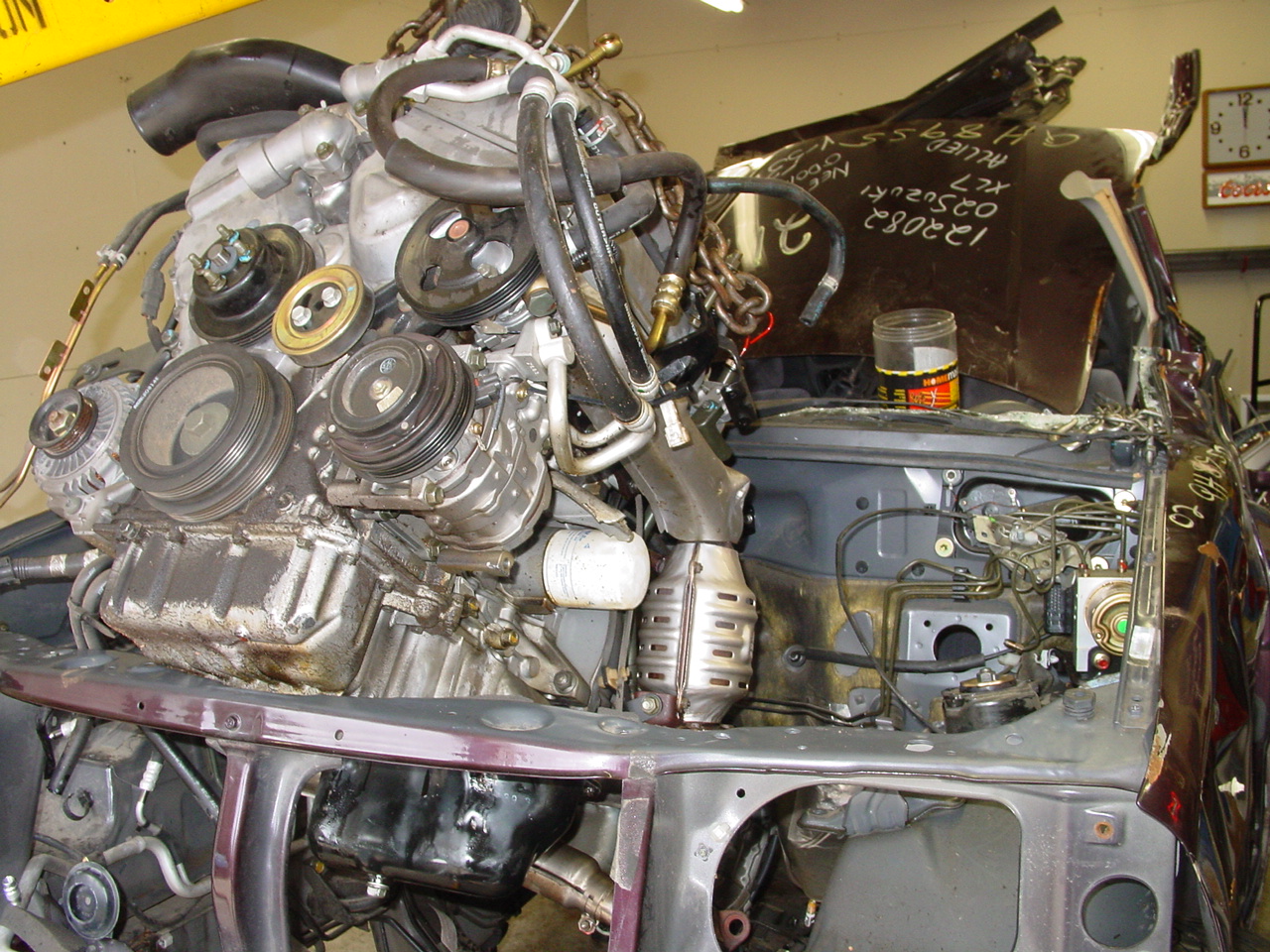 The 2.7-liter engine from the XL7