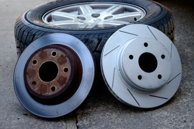 R-1 Concepts slotted rotors