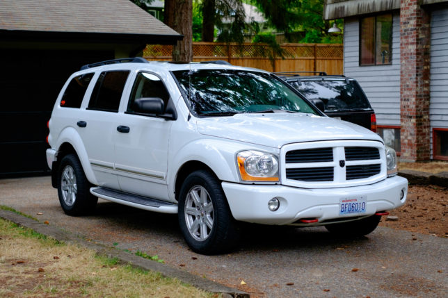 Dodge Durango with Chrysler Aspen Wheels