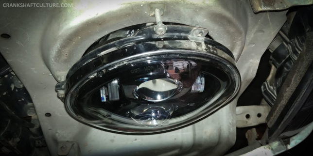 Installing J.W. Speaker LED headlights 