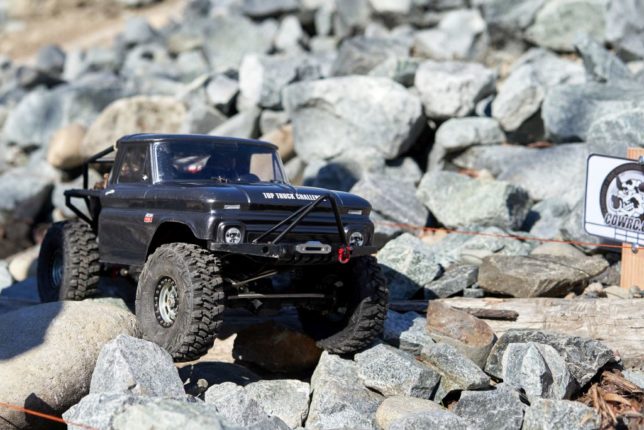 Bryan S. Axial SCX10 II with '66 Chevrolet C10 body and Honcho bed