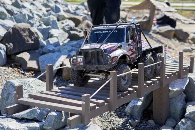 Custom 6x6 CXT RC crawler