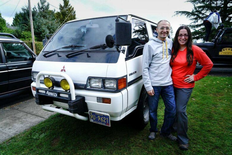 Our Delica Campervan Setup