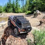 Traxxas TRX-4 at Mud Lake in Tahuya State Forest