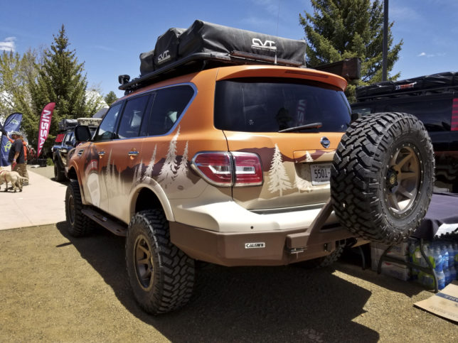 Nissan Armada overland vehicle