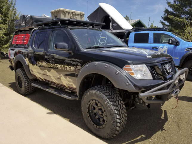 Nissan Frontier overland truck