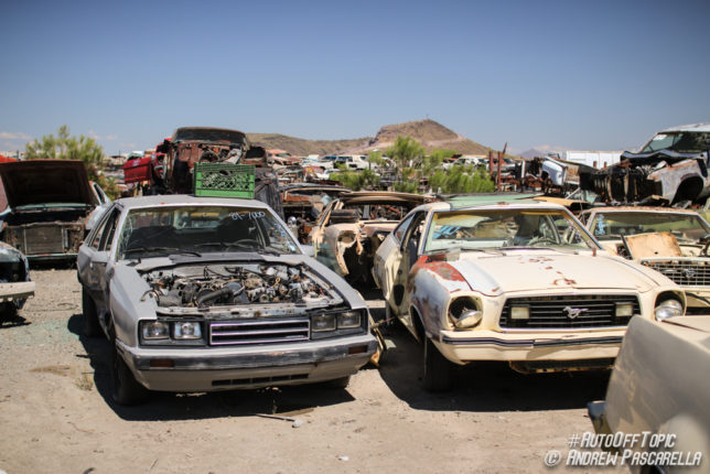 Junkyard Ford Mustang and Pinto