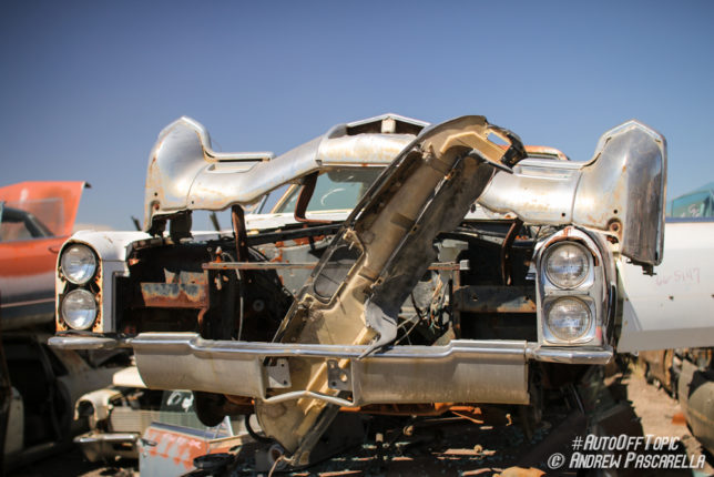 1960s junked car