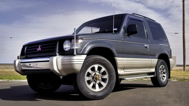 This is our second Mitsubishi Pajero, aka Pajero #2, but in stock form