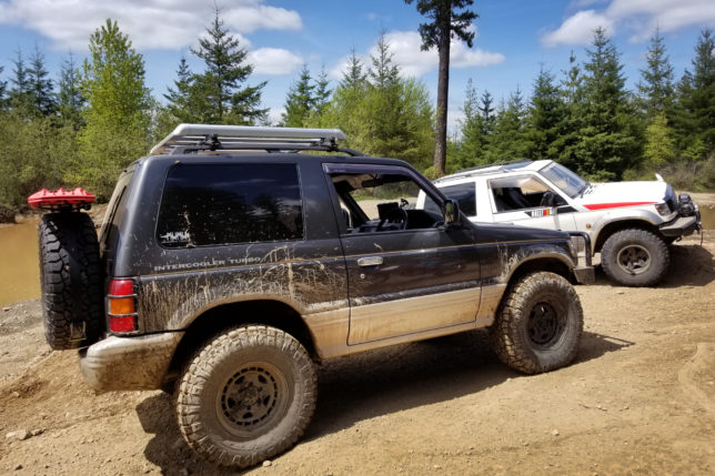Terra Tractor and Ralli Tractor together at Tahuya ORV park