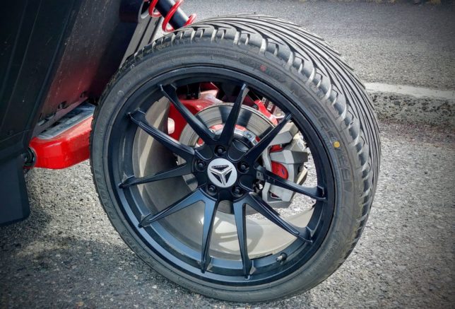 Polaris Slingshot rear wheel