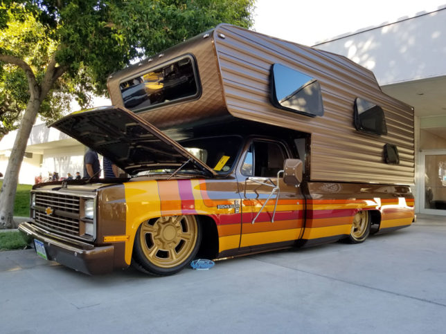 Brown Sugar Chevy C10 Camper SEMA 2019