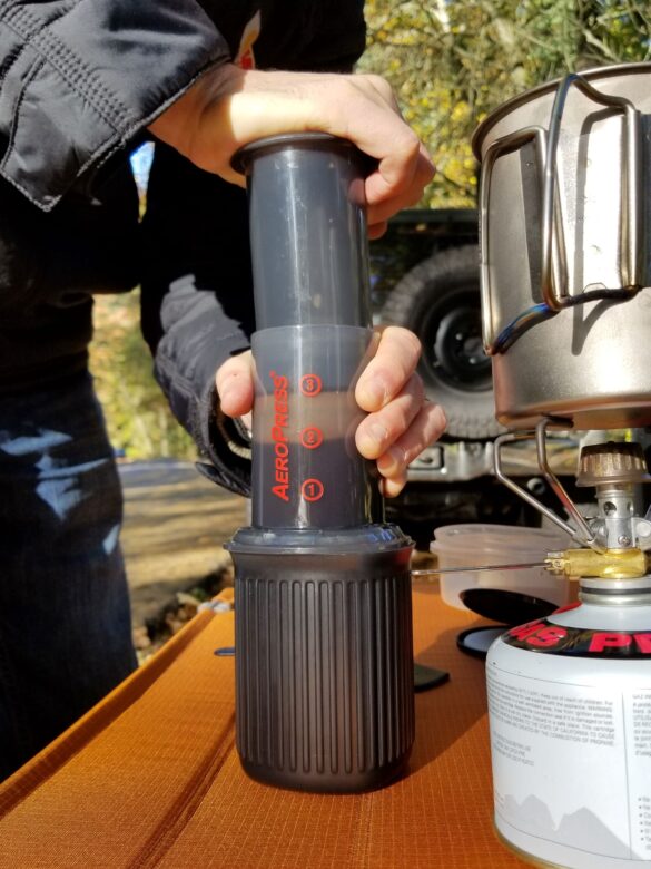 Crankshaft Culture Gear Garage: AeroPress Go Coffee Press