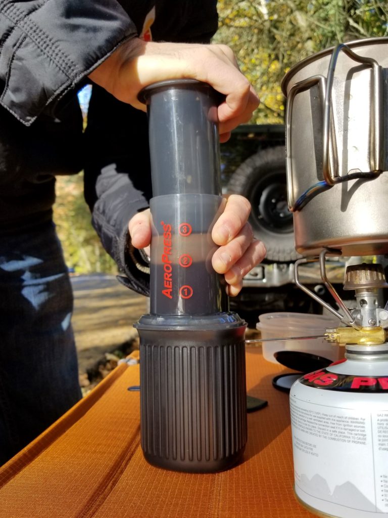 Crankshaft Culture Gear Garage: AeroPress Go Coffee Press
