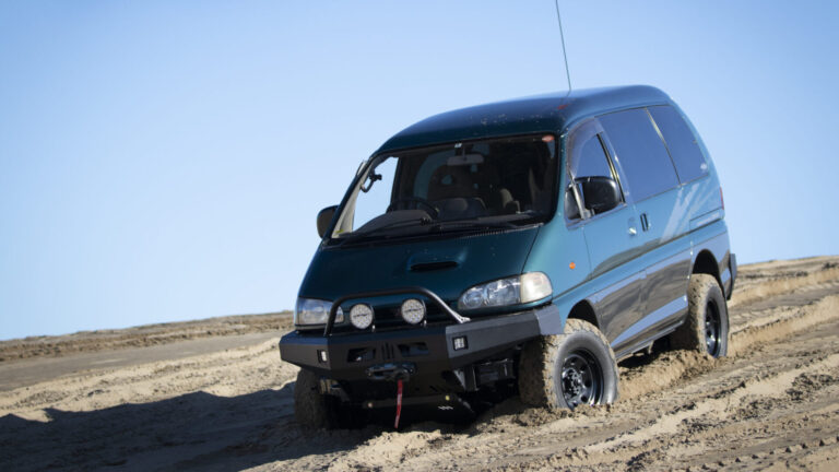 Coastal Offroad Delica Space Gear Bumpers: Installed and In Action