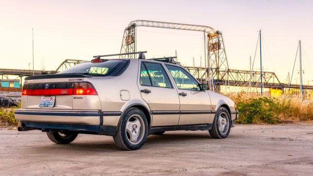 Saab 9000 rear 