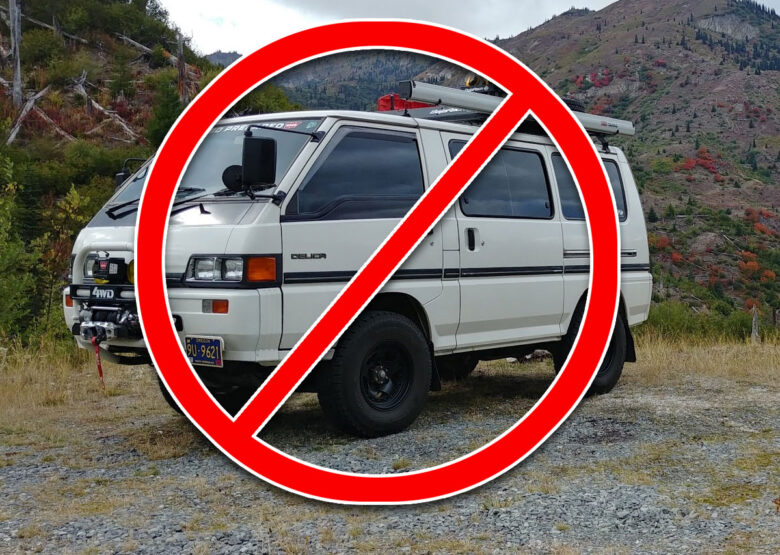 Maine is Actively Canceling Mitsubishi Delica Registration