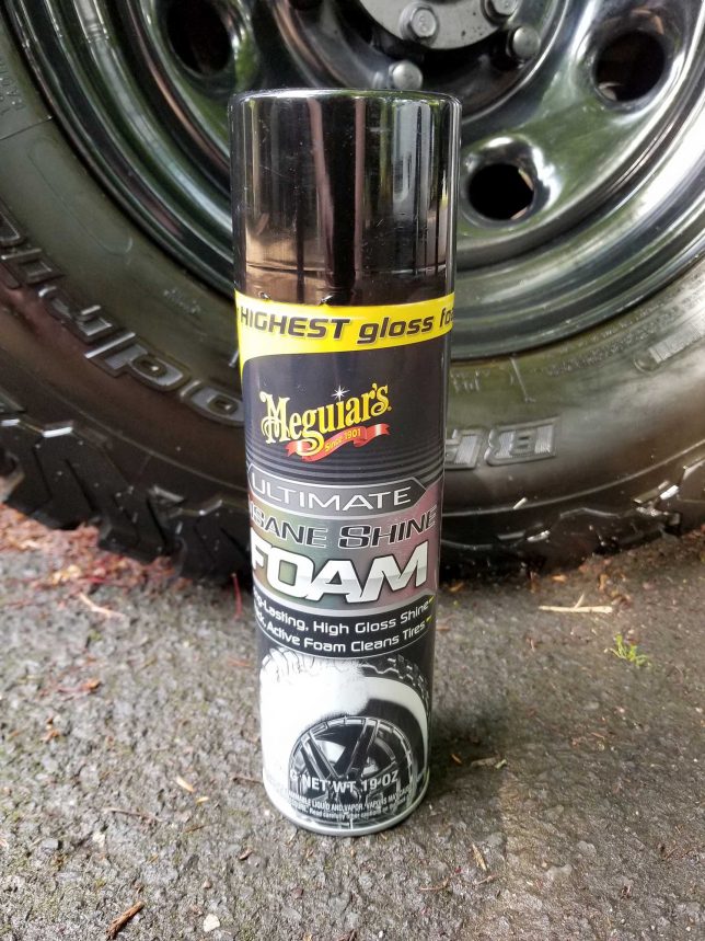 Ultimate Insane Shine Foam, High Gloss, Long-Lasting Tire Foam