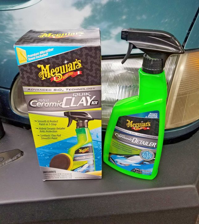 Get Super SMOOTH Paint with Hybrid CERAMIC Protection - Meguiar's Hybrid  Ceramic Quik Clay Kit 