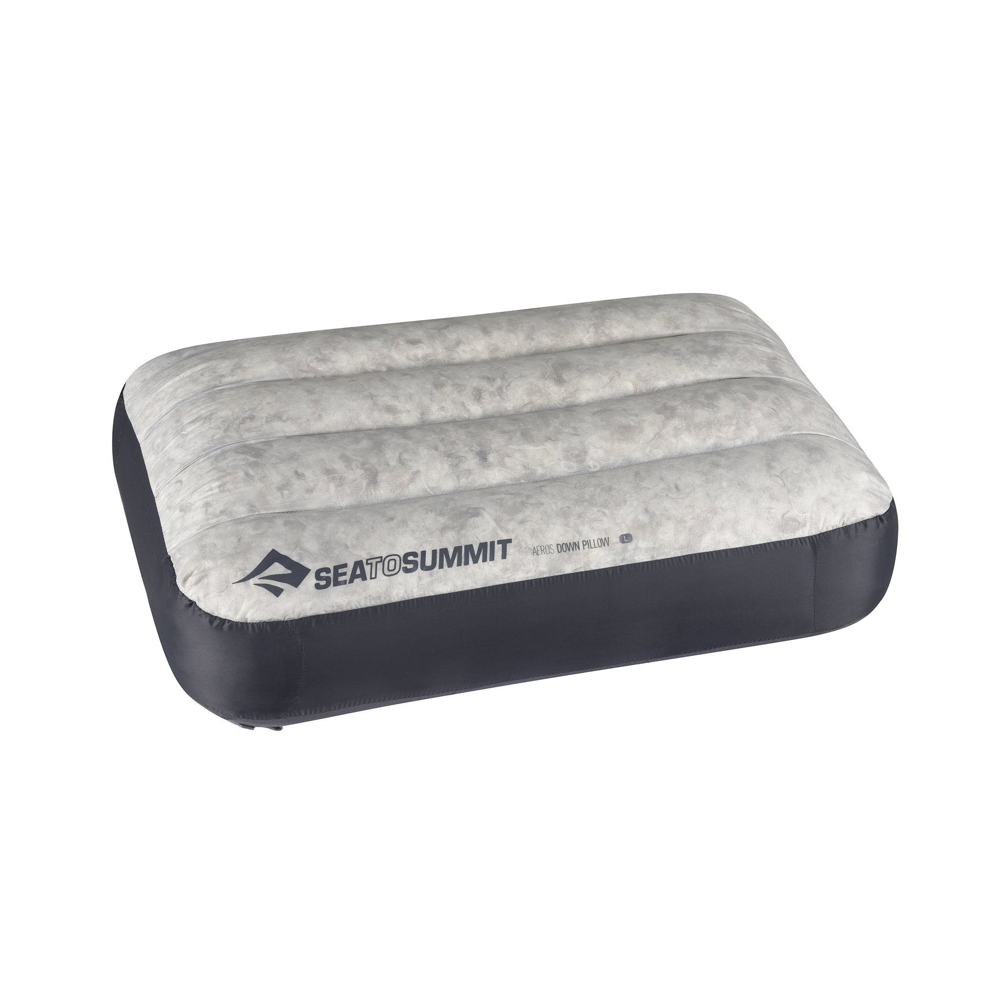 Aeros Down Pillow has an internal bladder similar to the Aeros Ultralight Deluxe Pillow, but it adds a premium down cushion top for a luxe and cushy feel.