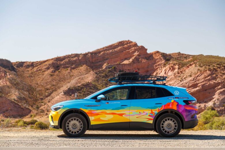 Volkswagen Entering the All-Electric ID.4 AWD Into the Rebelle Rally. Our Own Mercedes Lilienthal is the Driver.