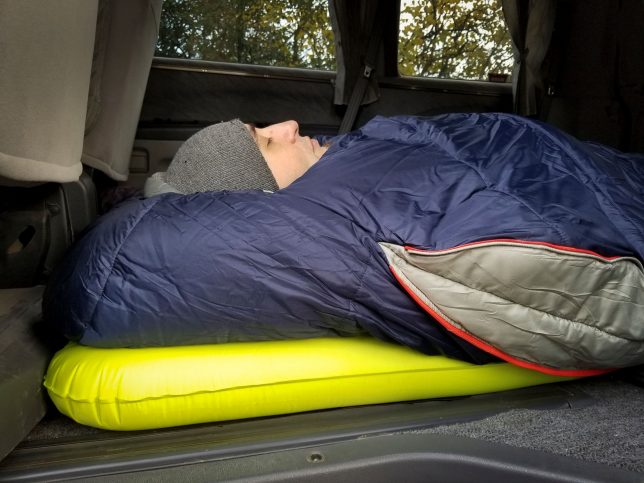  The Torchlite Camp Series rip-stop nylon is quiet, allowing for deep sleep opportunities.