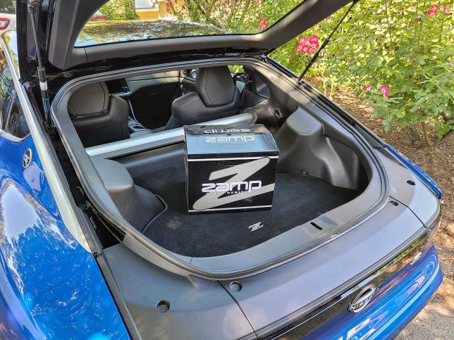 2023 Nissan Z trunk space