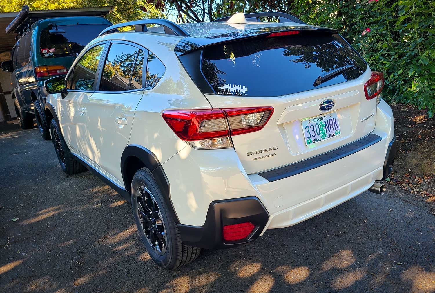 We install a Nameless Performance Axle Back on our Crosstrek